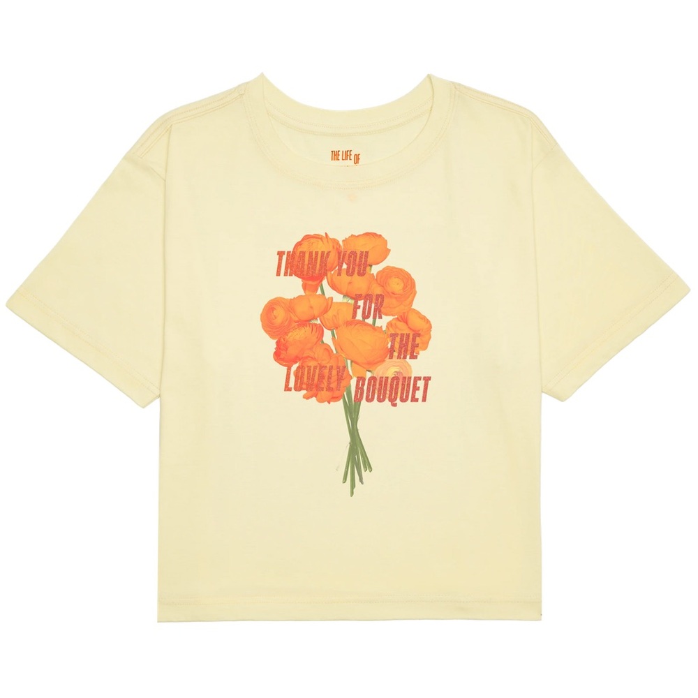 NWT Taylor Swift The Life of a Showgirl Cropped T-Shirt Medium